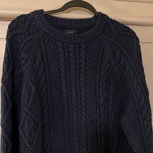J crew sweater-Navy blue